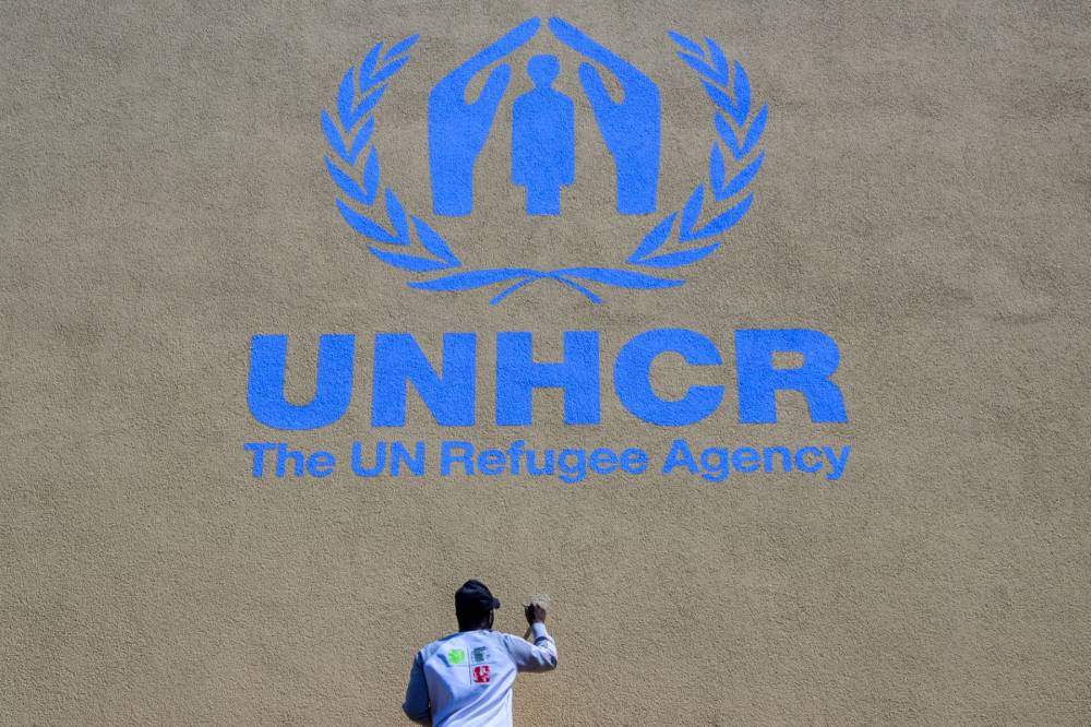 UNHCR said it hoped to raise at least $50 million for winter support -- $3 million more than it raised last year. (Photo by John MACDOUGALL / AFP)