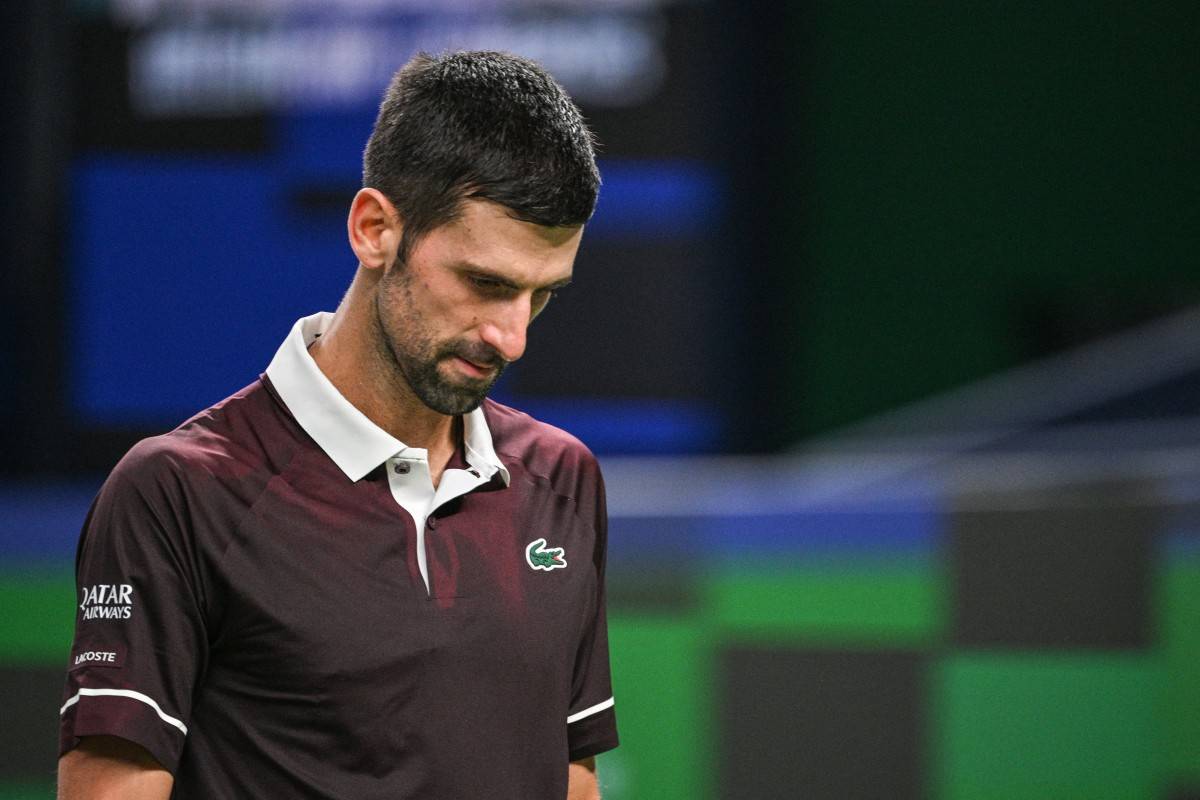 Serbia's Novak Djokovic. (Photo by Hector RETAMAL / AFP)