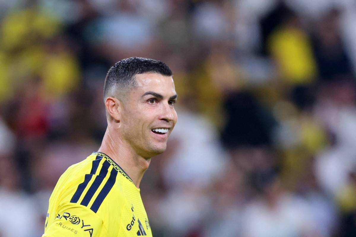 Nassr's Portuguese forward #07 Cristiano Ronaldo. (Photo by Fayez NURELDINE / AFP)