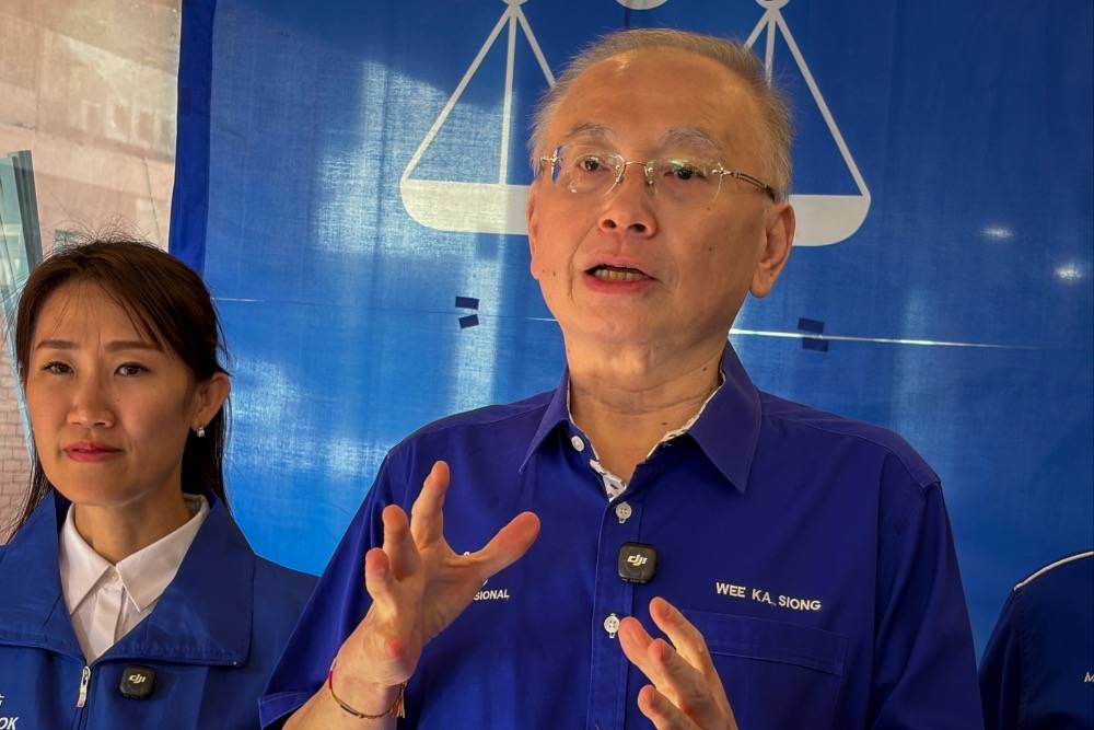 MCA president Datuk Seri Dr Wee Ka Siong. Photo by Bernama