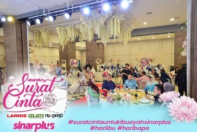 Sekitar majlis Hi Tea Surat Cinta Ibu dan Ayah.