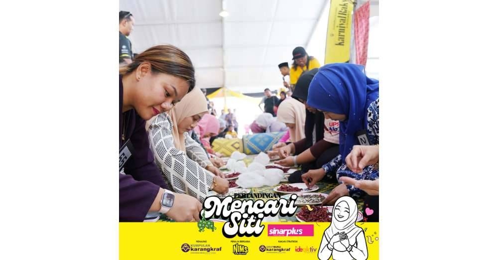 Bukan mudah mengasingkan bahan dalam cabaran musang berjanggut. 