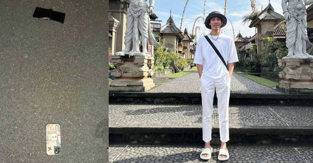 Dompet dan telefon bimbit Nidza Afham ditemui di belakang jambatan. Kad pengenalan dan kad pelajar masih selamat namun kad debit miliknya dilaporkan hilang.