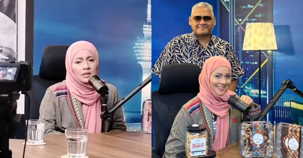 Norish ketika rakaman audio siar bersama Syahril A. Kadir.