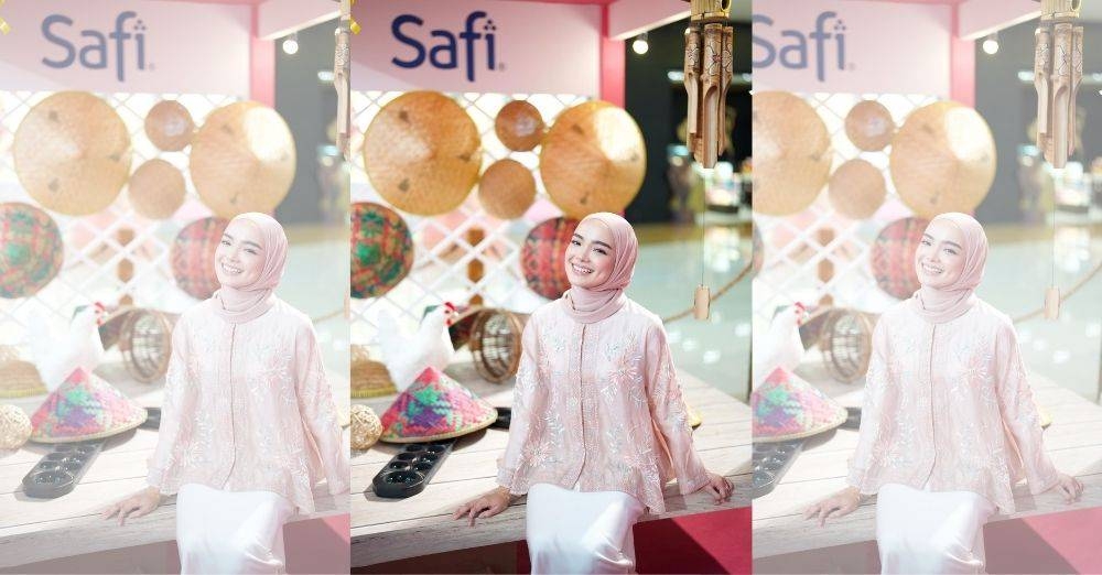 SI cantik manis, Qasrina Karim dilantik sebagai duta rasmi Safi.