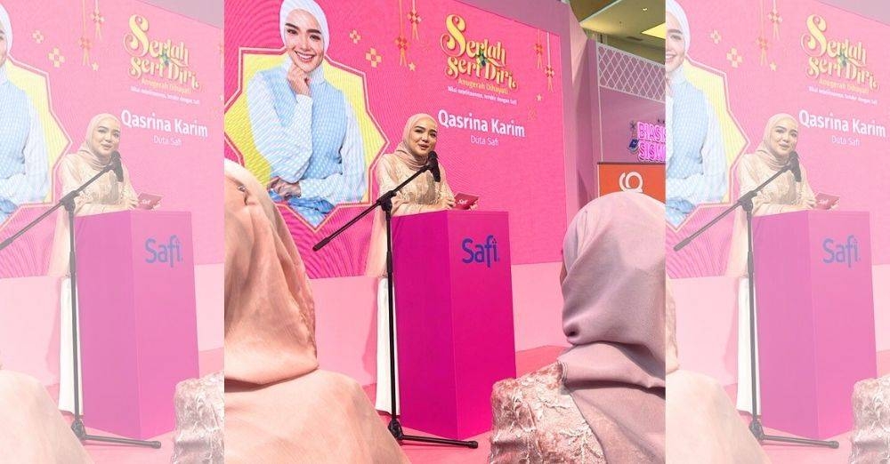 QASRINA berkongsi kisah menyentuh hati sempena Kempen Jelajah Raya SAFI Serlah Seri Diri yang berlangsung hingga 27 April di IOI City Mall.