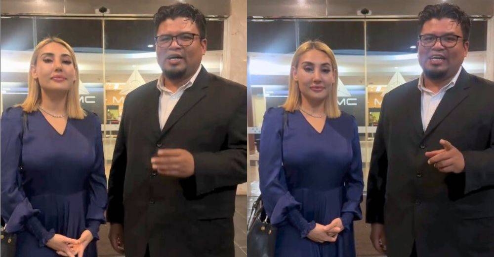 Zarina hadir ke SKMM bersama peguamnya.