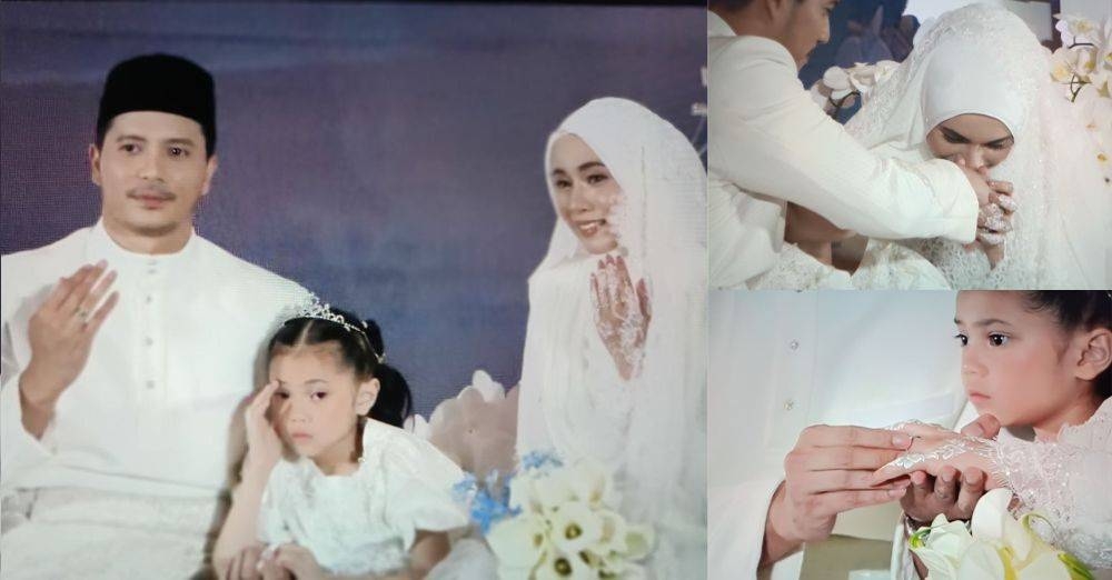 Antara momen pernikahan Fattah dan Amira yang disiarkan menerusi Unifi.