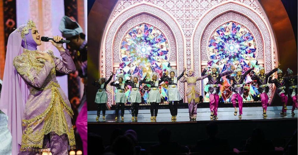 Siti Nurhaliza turut membuat persembahan pada malam kemuncak AIM24 Sabtu lalu.