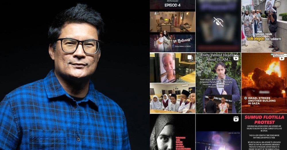 Rashidi antara selebriti yang sering berkongsi hantaran mengenai keadaan di P4lestin.