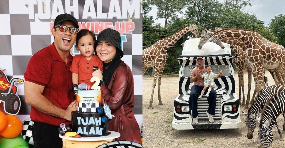 Biarpun sibuk dengan kerjaya seni, keluarga tetap jadi keutamaan.