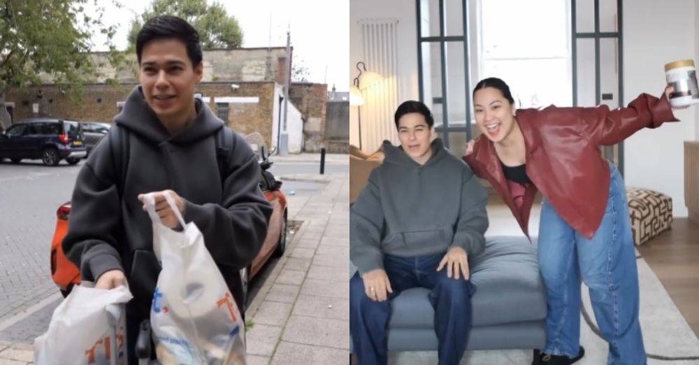 Janna dan Dini berkongsi keterujaan menetap di London kini.