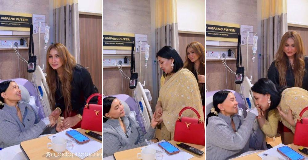 Kak KM turut hadir bersama kakaknya, Lydia.