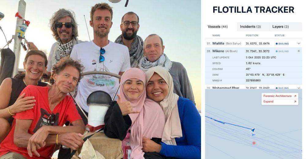 Setakat 11.30 pagi waktu Malaysia, status kapal di Flotilla Tracker menunjukkan Mikeno masih lagi belayar, cuma tidak dapat dihubungi.