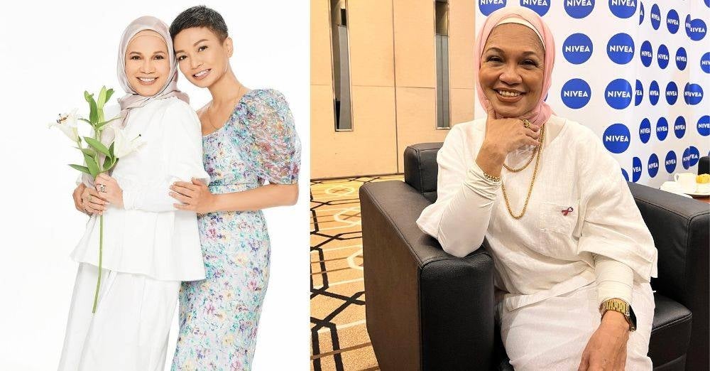 Anak perempuan tunggalnya, Atilia antara individu terawal yang mengetahui masalah kanser dihadapi Salamiah.