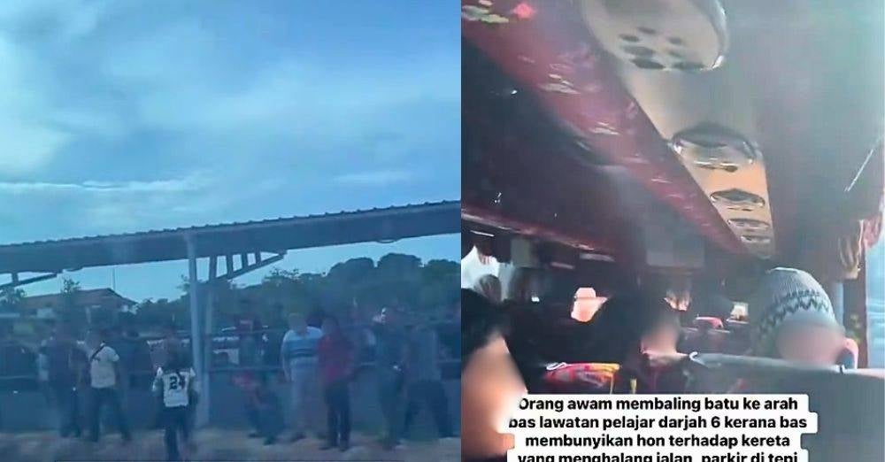 Tular bas rombongan murid Tahun Enam dibaling batu, rupanya laluan ...