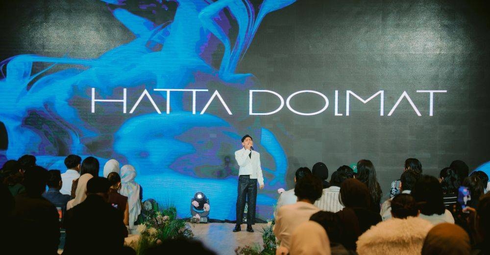 Amad turut membuat persembahan istimewa malam tersebut.