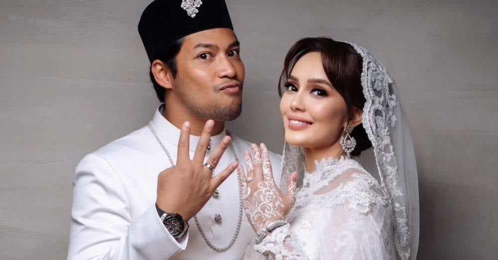 Kamal dan Uqasha ketika diijab kabul pada 4 November 2021.