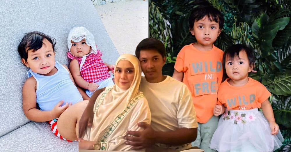 Issa dan Iris ketika kecil
