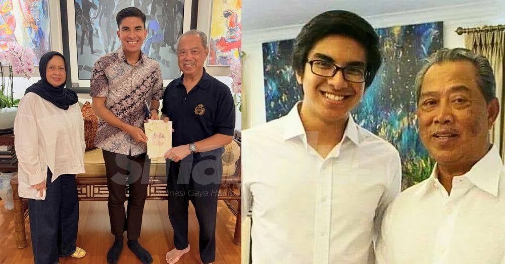 Photo: sinarplus.sinarharian.com.my Syed Saddiq Recalls Muhyiddin's Role in Political Rise While Delivering Wedding Invite