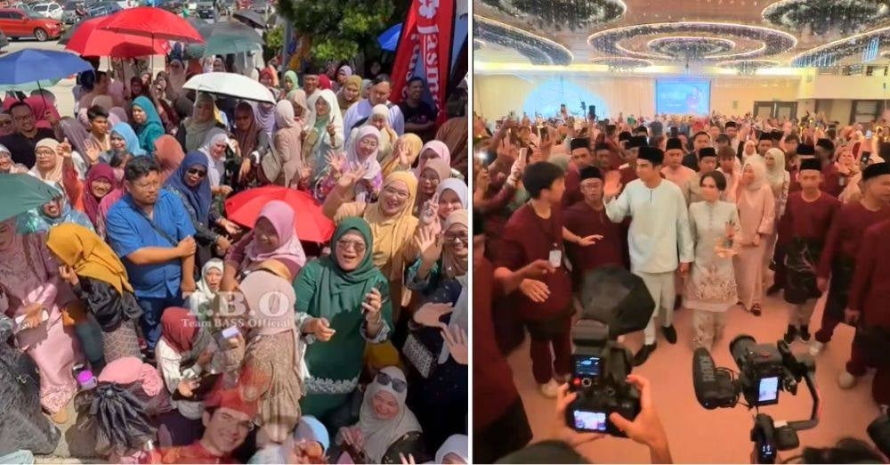 Rakyat dari pelbagai negeri hadir meraikan Bella dan Syed Saddiq 