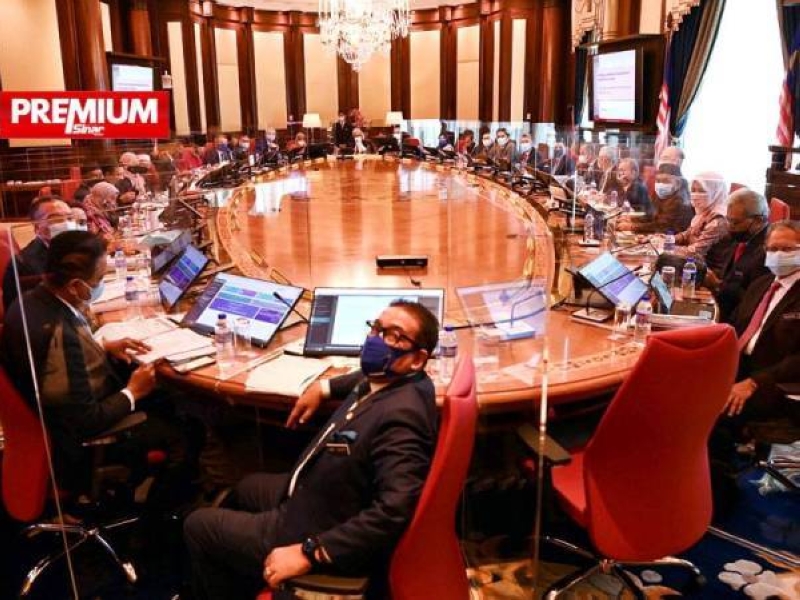 Mesyuarat Kabinet yang berlangsung di Bangunan Perdana Putra pada Rabu