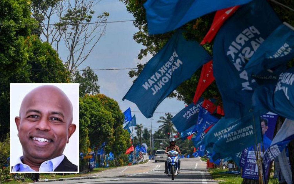Kibaran bendera parti bertanding dilihat semakin meriah sebelum hari pengundian pada 20 November ini. (Gambar kecil: Sivamurugan)