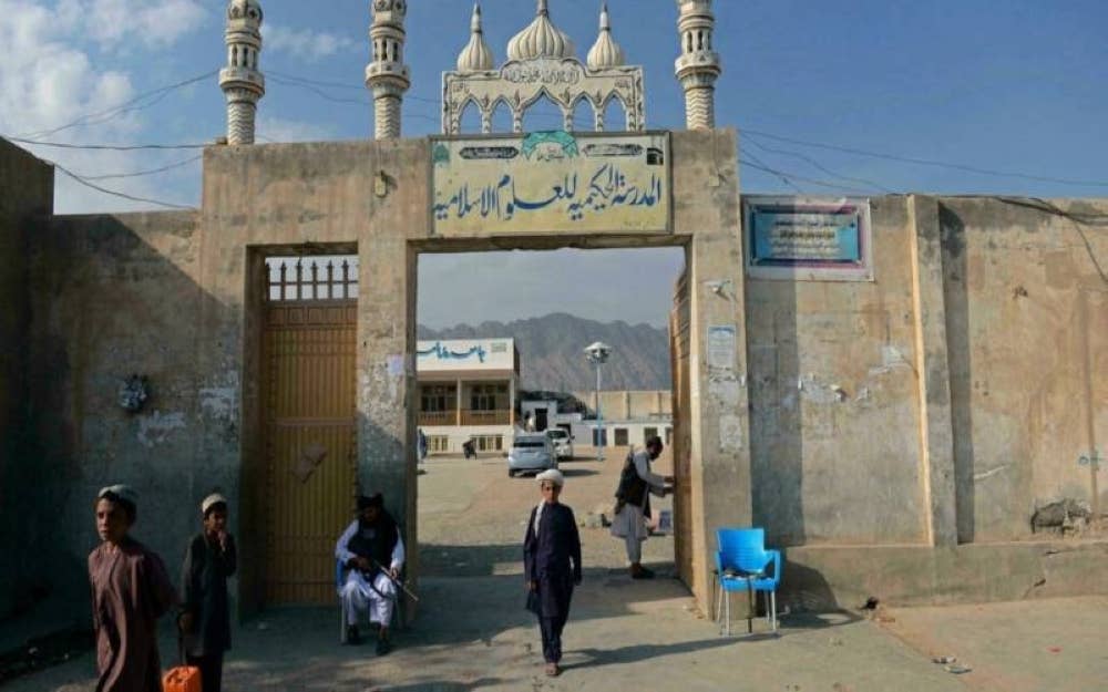 Madrasah al-Hakimia menjadi tempat kunjungan Hibatullah Akhundzada di Kandahar baru-baru ini. - AFP