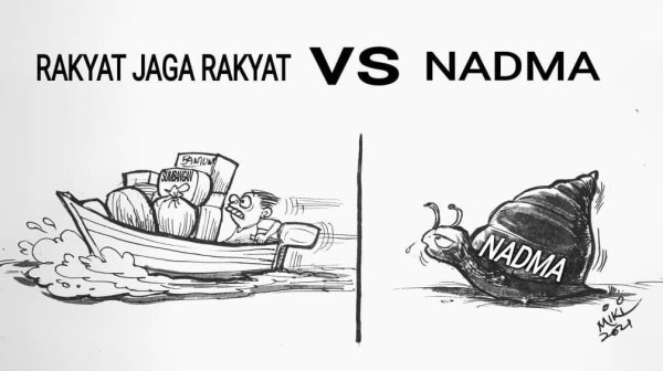Nadma didakwa gagal menguruskan banjir dengan baik di Selangor. 