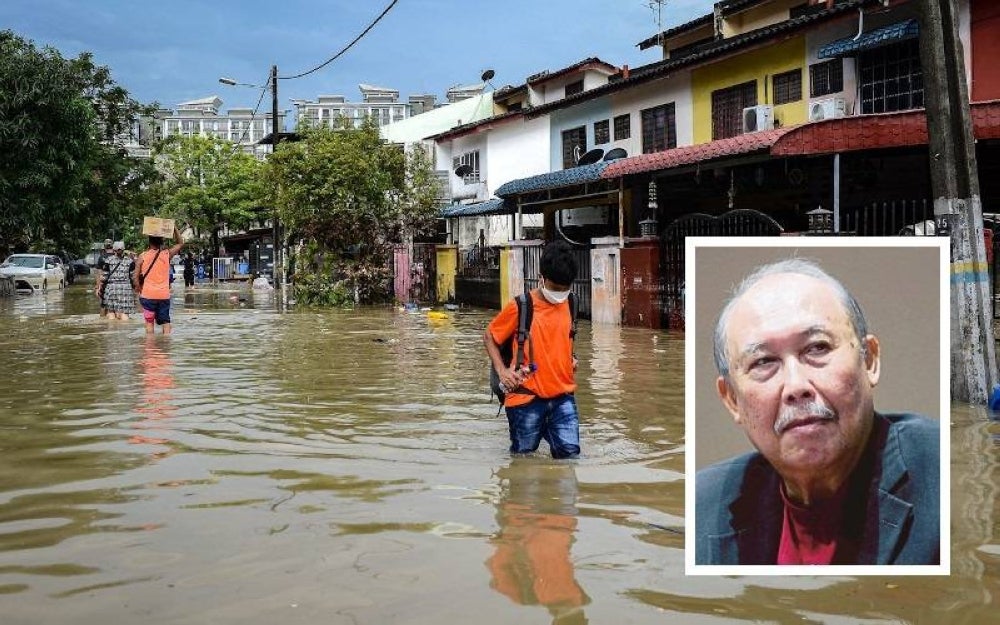 Keadaan di Taman Sri Muda pada Rabu berikutan banjir yang melanda taman perumahan berkenaan pada Sabtu lalu. - Foto Bernama (Gambar kecil: Salleh)
