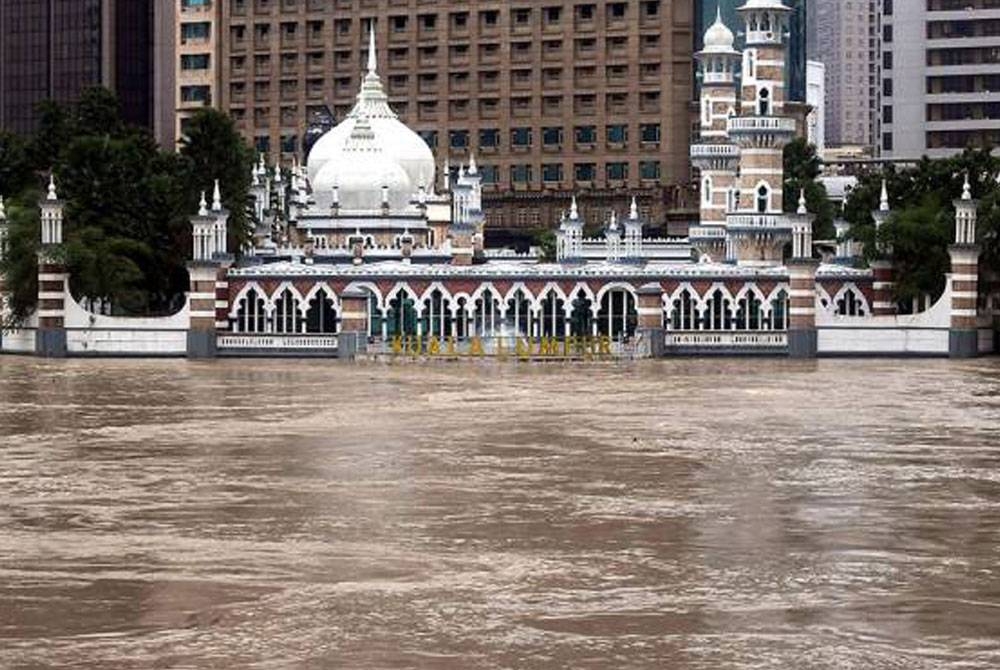 Kuala Lumpur antara lokasi kejadian banjir berikutan pembangunan pesat serta titik pertemuan Sungai Klang dan Sungai Gombak.