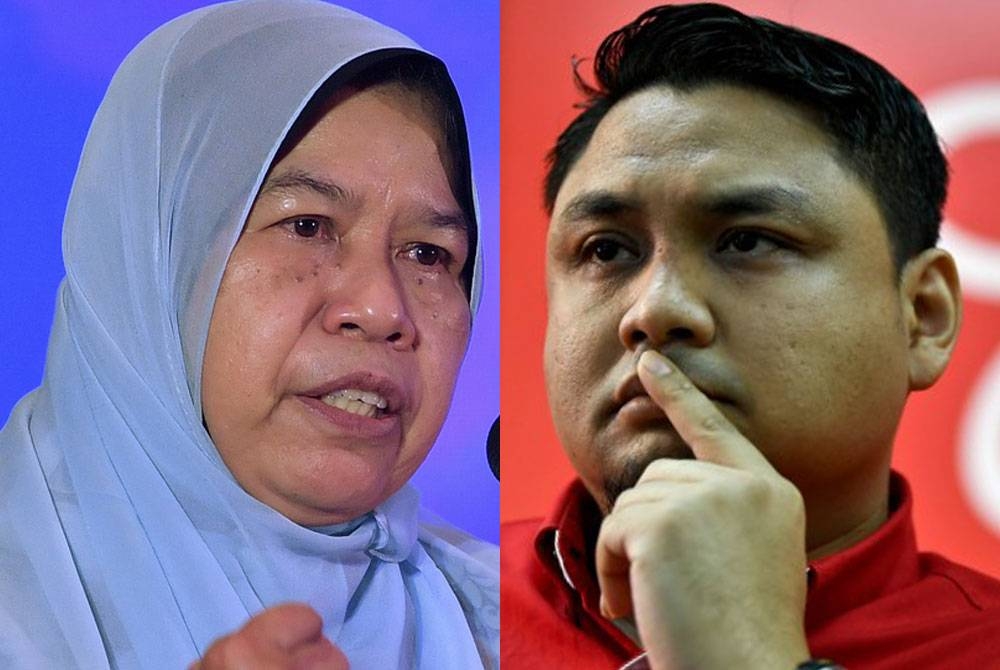 Dari kiri: Zuraida, Muhammad Faiz
