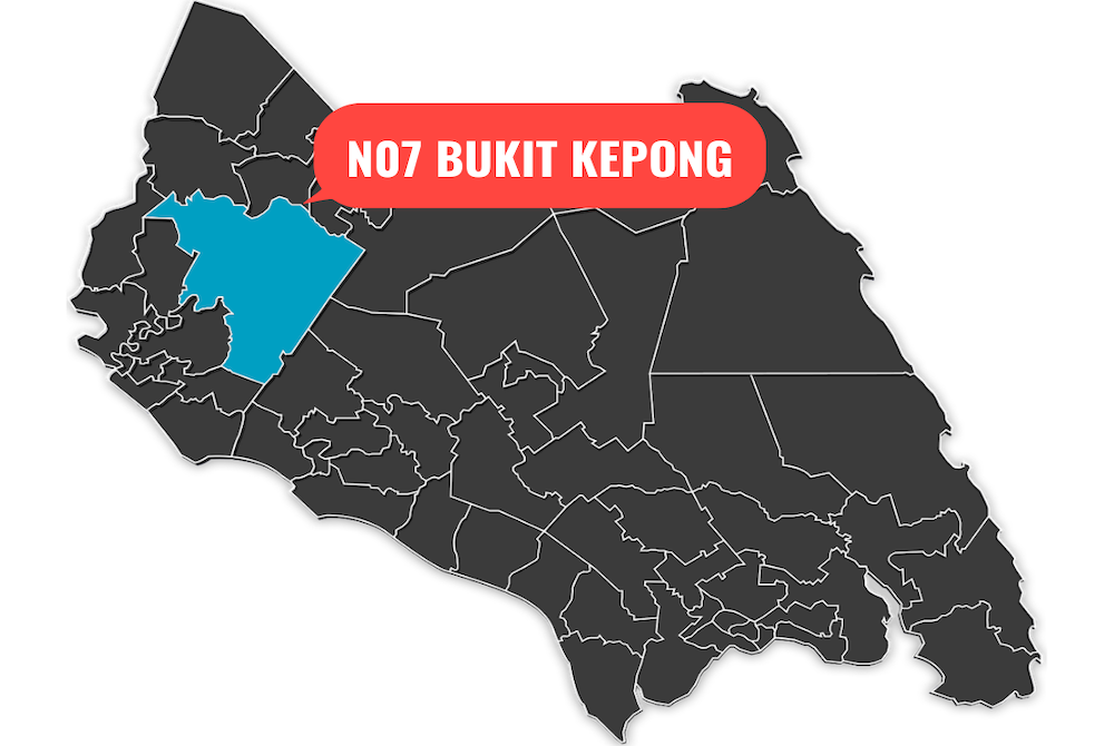 Kesrusi DUN Bukit Kepong disandang oleh Bersatu pada PRU14 lepas.