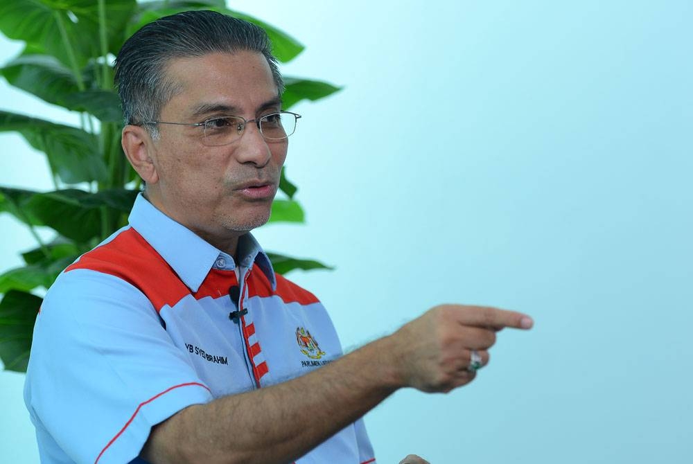 Wawancara eksklusif Sinar Harian bersama Pengerusi PKR Johor, Syed Ibrahim Syed Noh di Pusat Khidmat Rakyat Parlimen Ledang pada Rabu. Foto SINAR HARIAN / MOHD HALIM ABDUL WAHID.