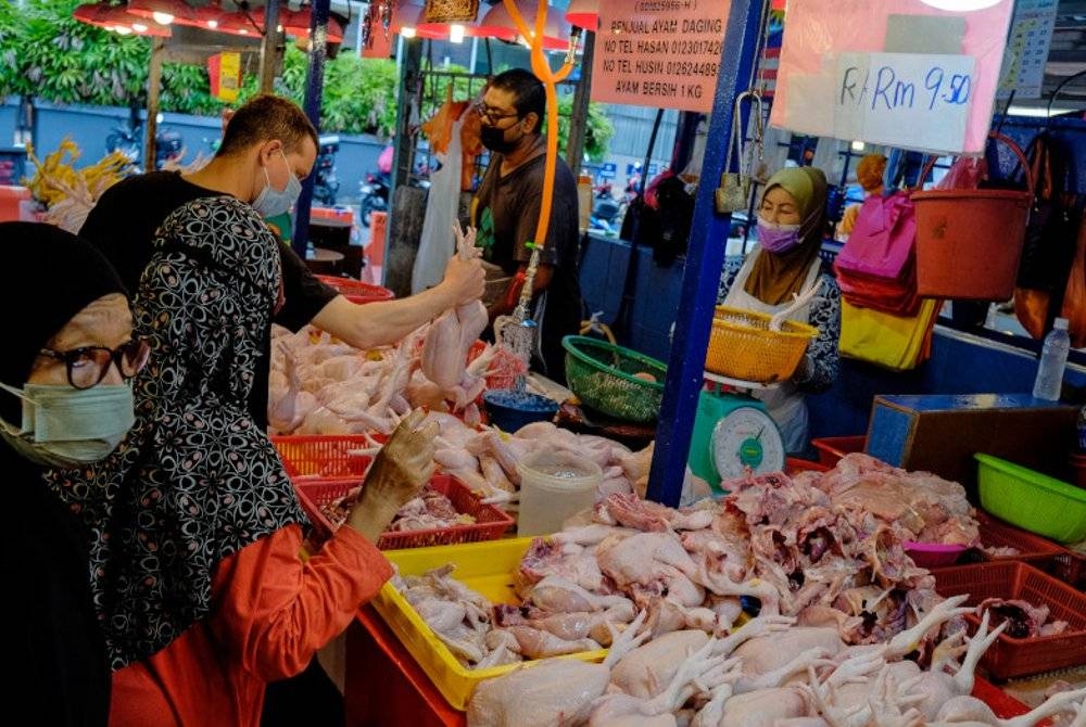 DI saat ahli politik bergasak untuk kuasa, rakyat pula bergasak untuk hidup berikutan kos sara hidup yang semakin tinggi. - Foto Bernama