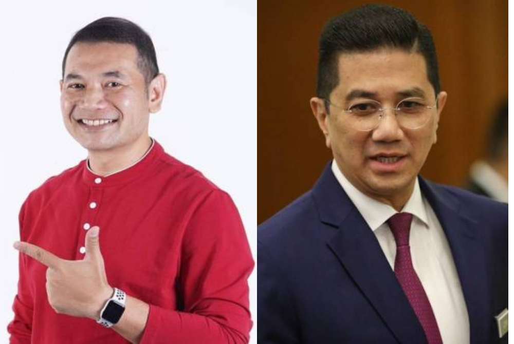 Rafizi (kiri) dan Azmin