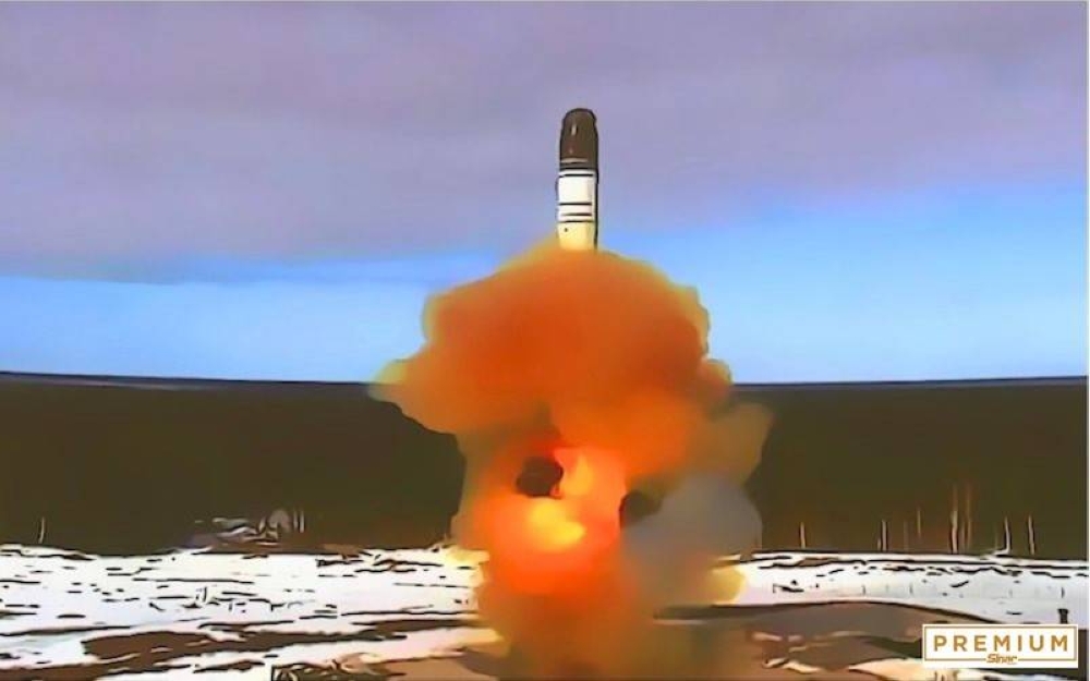 Sarmat diuji di sebuah pusat ujian peluru berpandu yang terletak di wilayah utara Rusia iaitu Arkhangelsk.