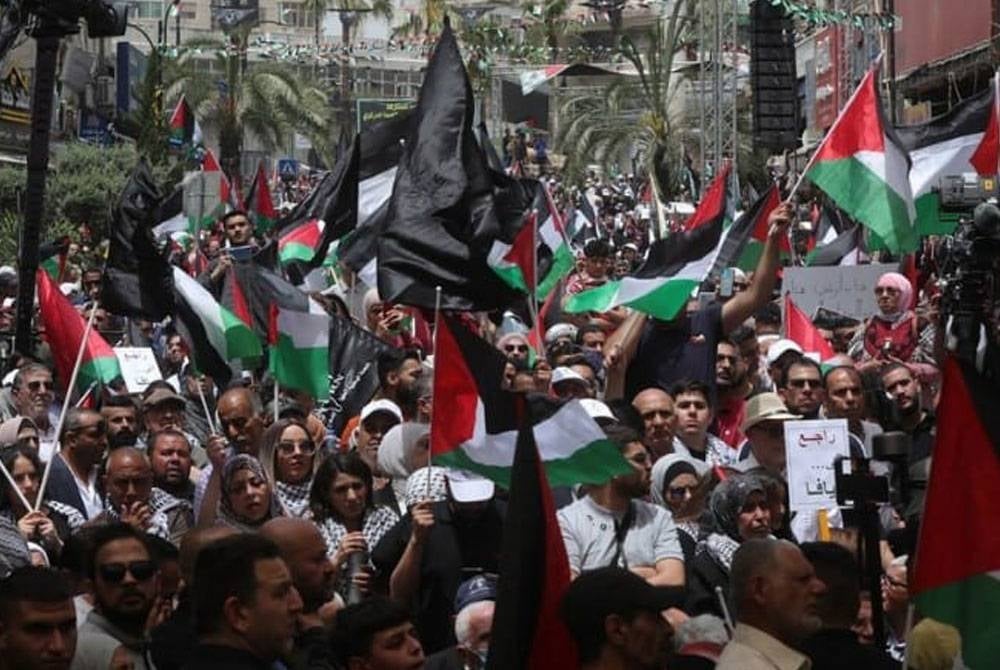 Peristiwa Nakba masih diingati oleh penduduk Palestin. - Foto Wafa