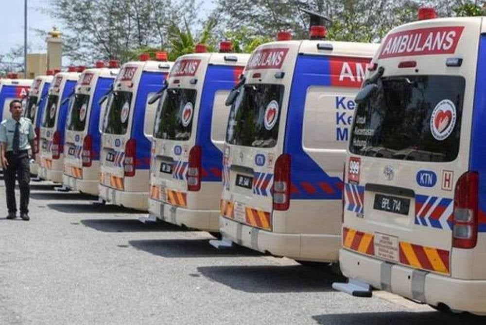 Hukuman denda, gantung lesen atau penjara bagi pemandu yang tidak beri laluan pada ambulans. - Gambar hiasan