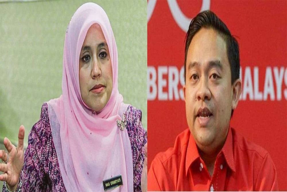 Mas Ermieyati dan Wan Saiful Wan Jan