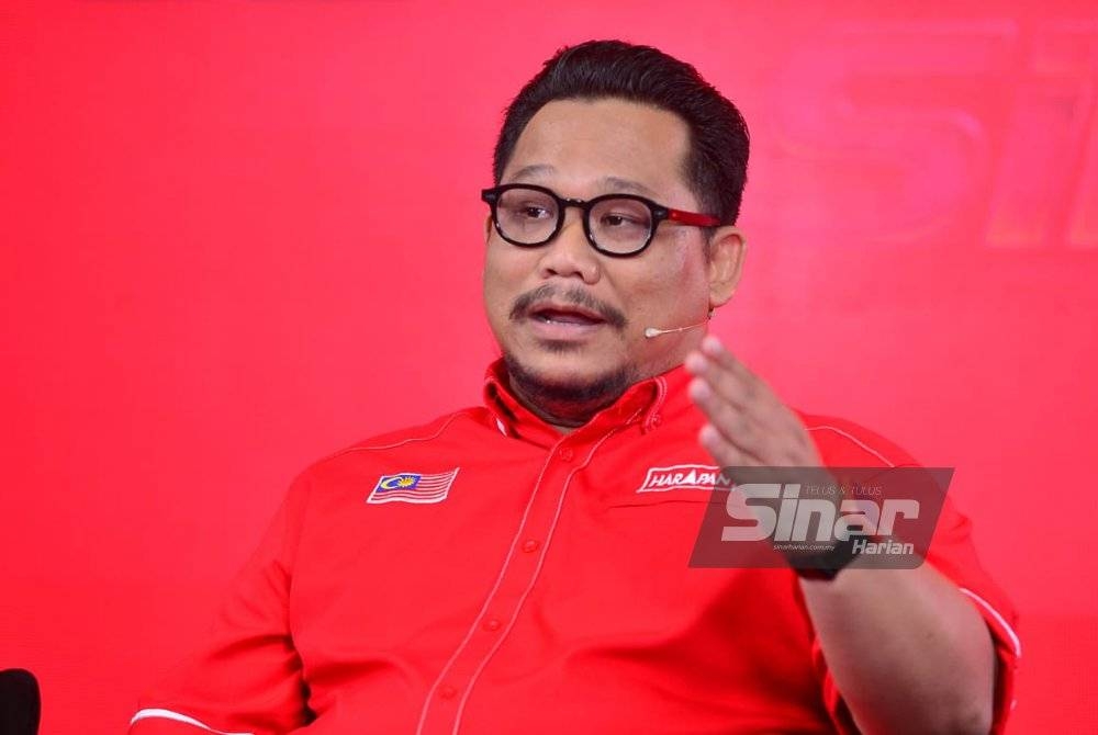 Hazmi ketika hadir di Wacana Sinar edisi ke-355 pada Jumaat.