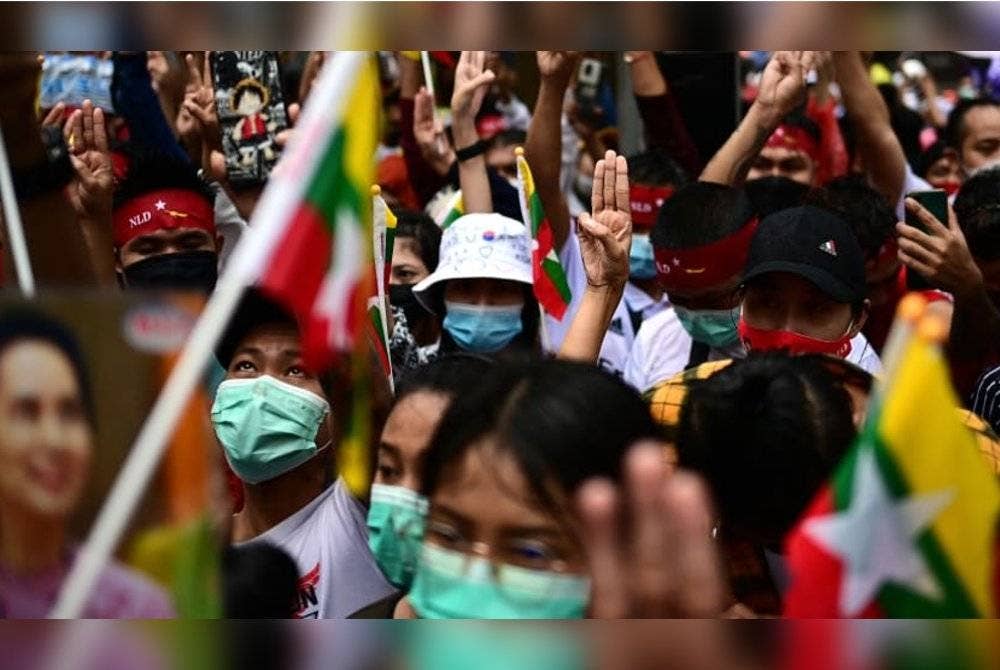 ASEAN harus mempunyai kerangka yang ada penamat permainan dalam krisis di Myanmar. - Foto AFP