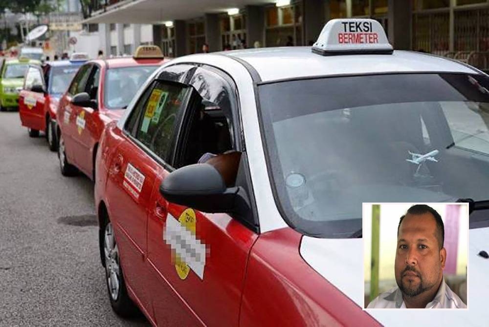 Kos sewaan teksi dianggap membebankan dan pendapatan yang diperoleh tidak cukup menampung perbelanjaan harian. (Gambar dalam : Kamarudin)