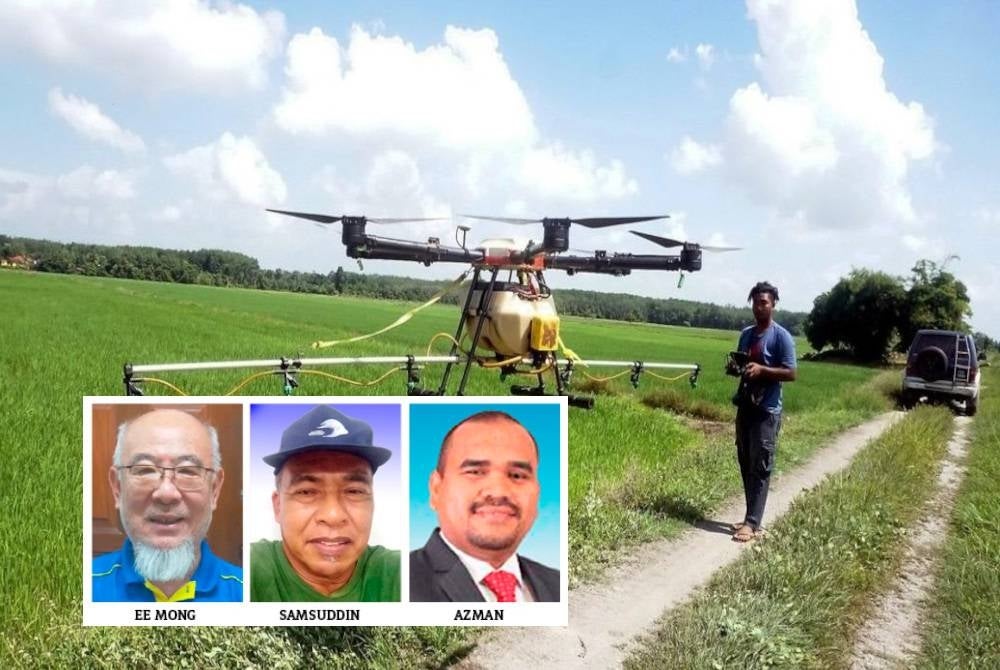 Gambar hiasan - Gambar kecil dari kiri: Ee Mong, Samsuddin, Azman