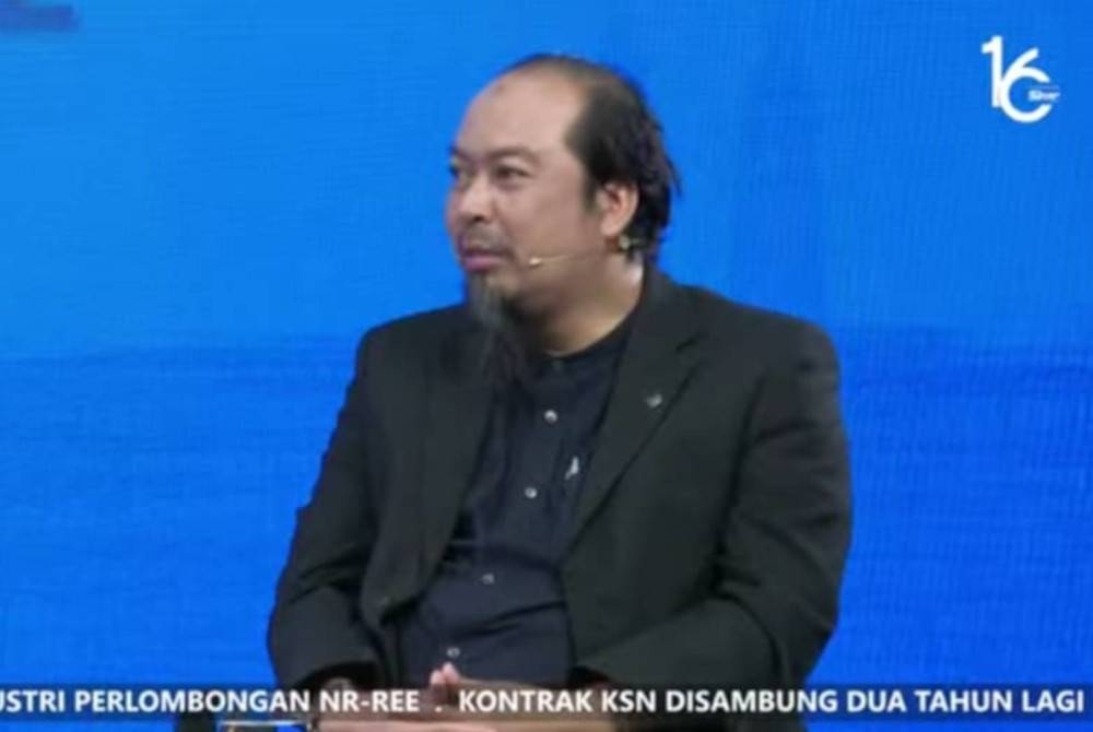 Ahmed Razman ketika program Sinar Live bertajuk ‘OPR naik: Sejauh mana bebankan rakyat’ yang disiarkan secara langsung di platform digital Sinar Harian pada Khamis.
