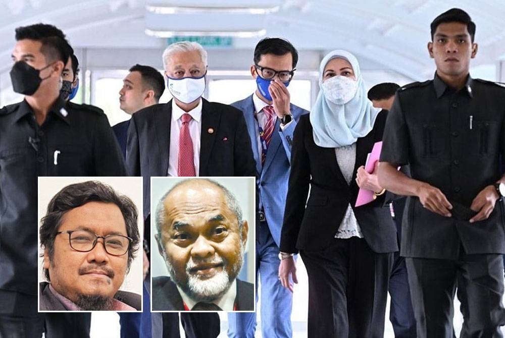 Ismail Sabri berjaya melepasi setahun pentadbirannya. (Gambar kecil dari kiri: Mazlan, Zulkiply)