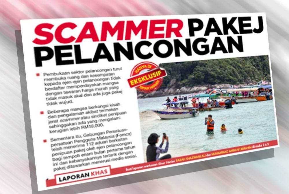 Laporan Sinar Harian pada Jumaat.