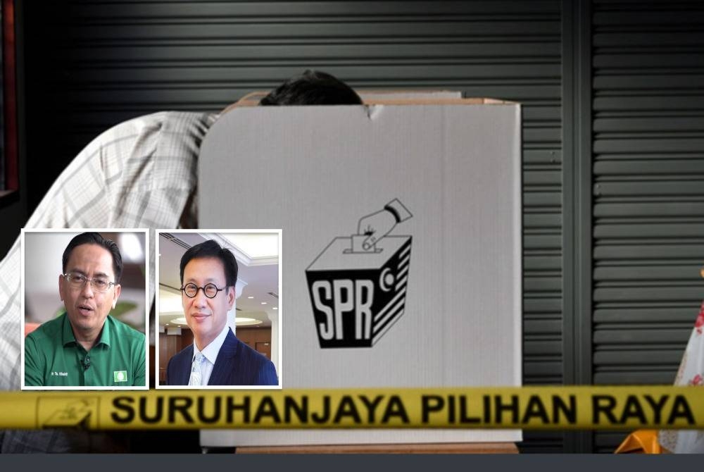 Gambar dari kiri: Khairil Nizam, Wong Chen