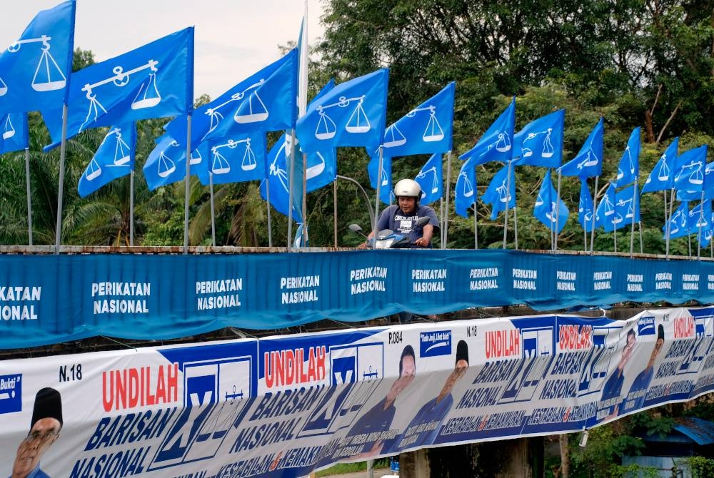 Pada PRU14, BN menguasai sembilan kerusi Parlimen dan 25 kerusi DUN di Pahang.- Foto Bernama.