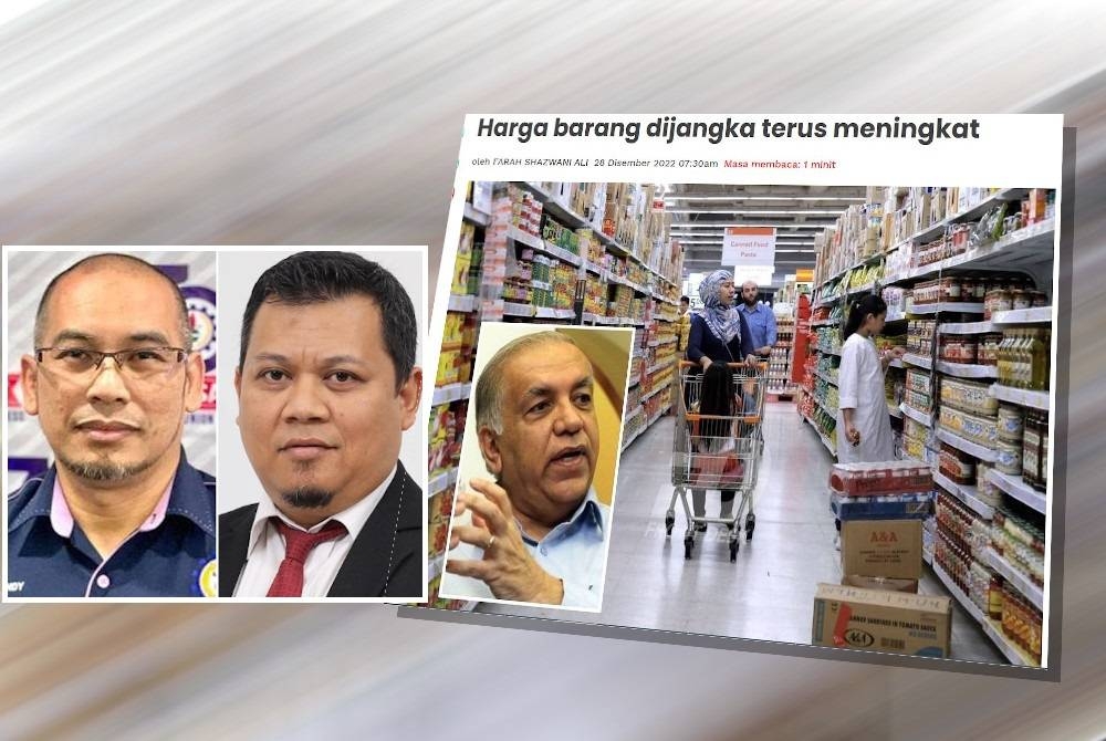 Pengarah Urusan Mydin, Datuk Ameer Ali Mydin berkata, majikan dijangka berdepan kenaikan kos jika kerajaan menguatkuasakan pelaksanaan Akta Kerja 1955 (Pindaan 2022). Gambar kecil Mohd Effendy (kiri), Syed Hussain (kanan).